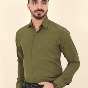 Olive micro shirt